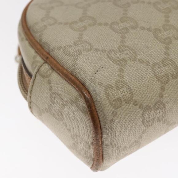 GUCCI GG Plus Supreme Shoulder Bag Pvc Ivory Gold - Picture 13 of 16